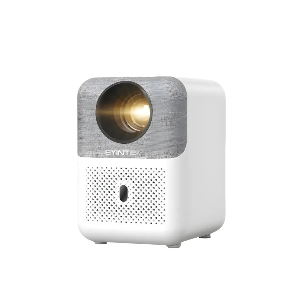 Kompakter Android Beamer – HD 720p, Android 9.0, 300 ANSI Lumen, Autofokus, Staubschutz, bis zu 200 Zoll Projektor