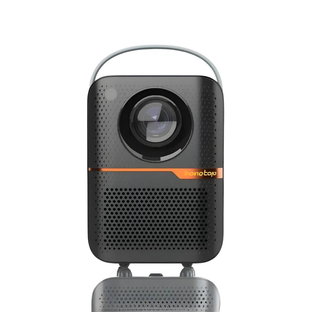 Tragbarer Mini Android Beamer – 300 ANSI Lumen, Autofokus, Android 10, Wi-Fi, Bluetooth 5.3, 6K-kompatibel Projektor