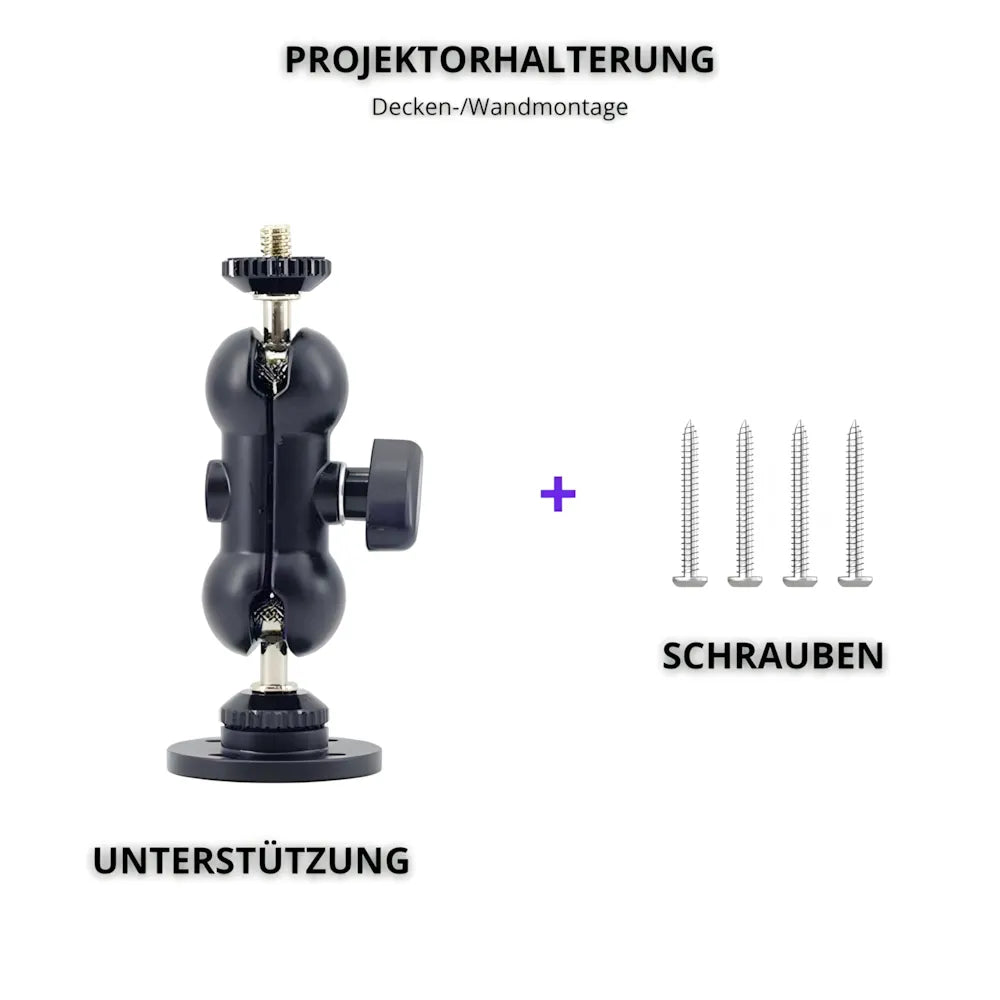 1080P Android 11 Beamer – Autofokus, Wi-Fi 6 & Bluetooth 5.2, Full HD Projektor