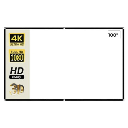Tragbare Leinwand mit 180° Blickwinkel & brillanter Farbwiedergabe für Heimkino und Outdoor