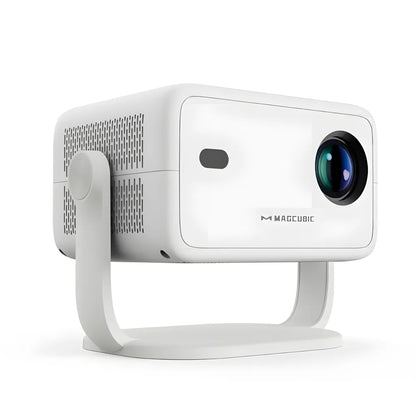 Beamer mit Android 11 und Full HD – Tragbarer Projektor mit 650 ANSI Lumen, Wi-Fi 6 & Bluetooth, 360° drehbar