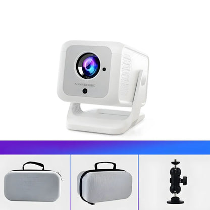 1080P Android 11 Beamer – Autofokus, Wi-Fi 6 & Bluetooth 5.2, Full HD Projektor
