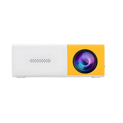 Mini Beamer tragbar – Einfacher Projektor mit HDMI & USB, Plug & Play für Filme und Spiele