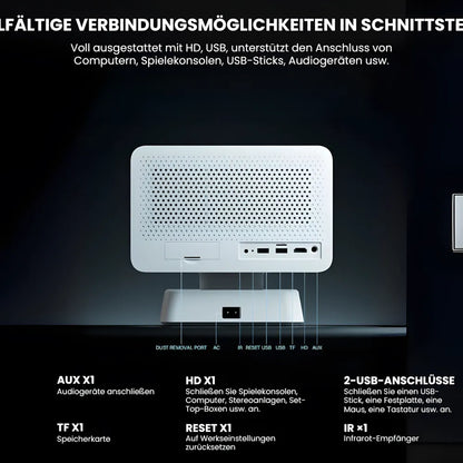 Beamer Home Cinema 1080p – Android 11, 800 ANSI Lumen, Autofokus, Wi-Fi, Bluetooth Projektor