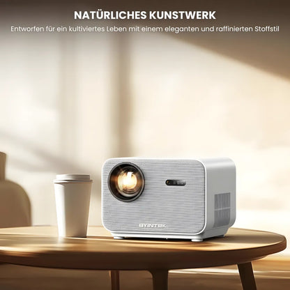 Full HD Android Beamer – Autofokus, Wi-Fi 6, Bluetooth 5.2, Kabelloses Streaming & Projektion bis zu 300 Zoll Projektor