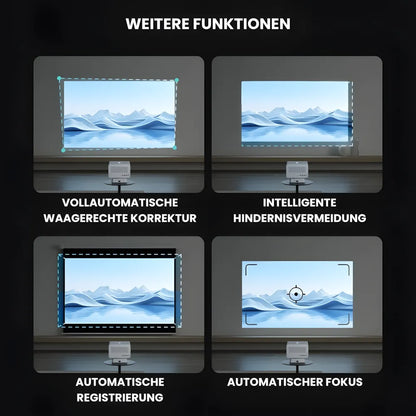 Beamer Home Cinema 1080p – Android 11, 800 ANSI Lumen, Autofokus, Wi-Fi, Bluetooth Projektor