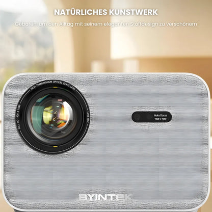 Full HD Android Beamer – Autofokus, Wi-Fi 6, Bluetooth 5.2, Kabelloses Streaming & Projektion bis zu 300 Zoll Projektor