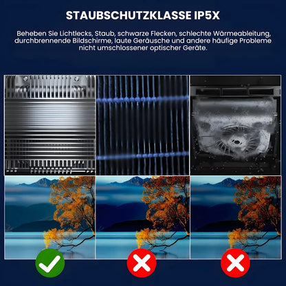 Heimkino Beamer – Android 13, 1200 ANSI Lumen, 6D Auto-Keystone, 4K-kompatibel, Wi-Fi 6, Bluetooth Projektor