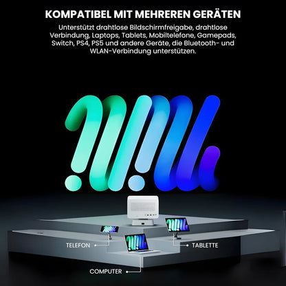Beamer Home Cinema 1080p – Android 11, 800 ANSI Lumen, Autofokus, Wi-Fi, Bluetooth Projektor